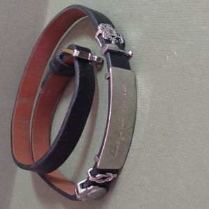 Wrap around slide charm bracelet